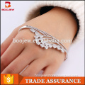 Latest sex design 925 sterling silver cz bangle jewelry for women